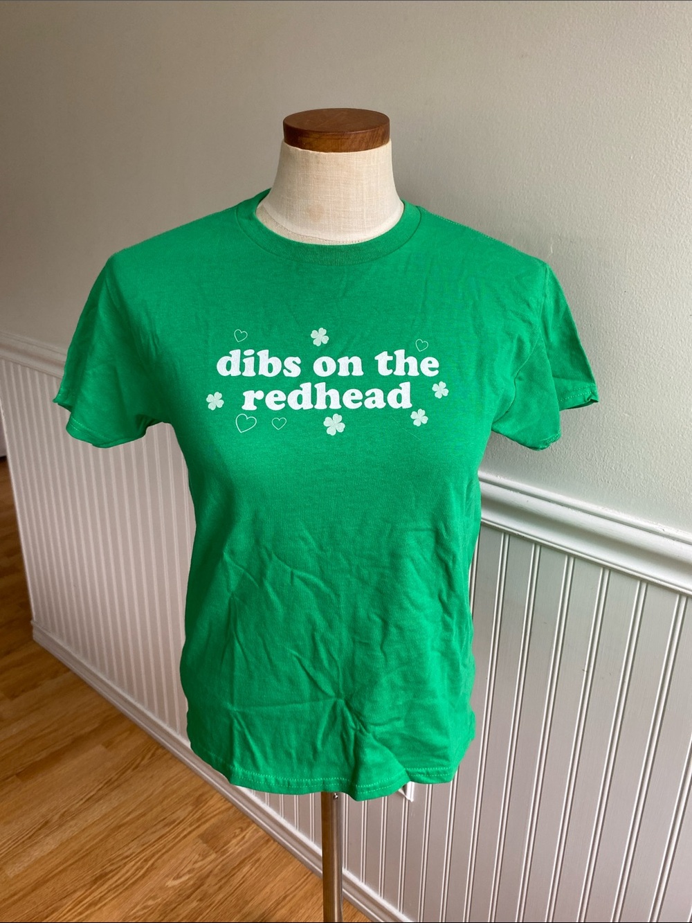 5 for $25! Green Dibs On The Redhead T-shirt
